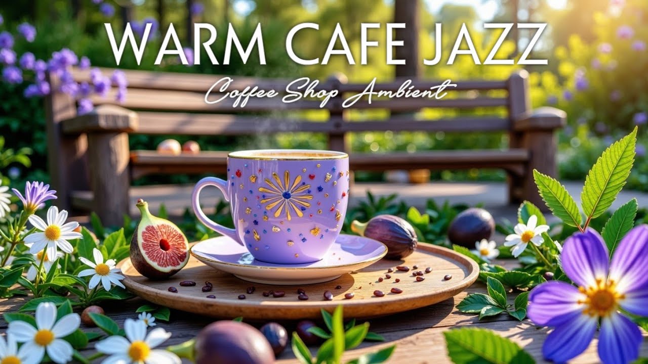 Gentle Morning Jazz Coffee ~ Soft Bossa Nova Instrumental for a Happy Spring Day