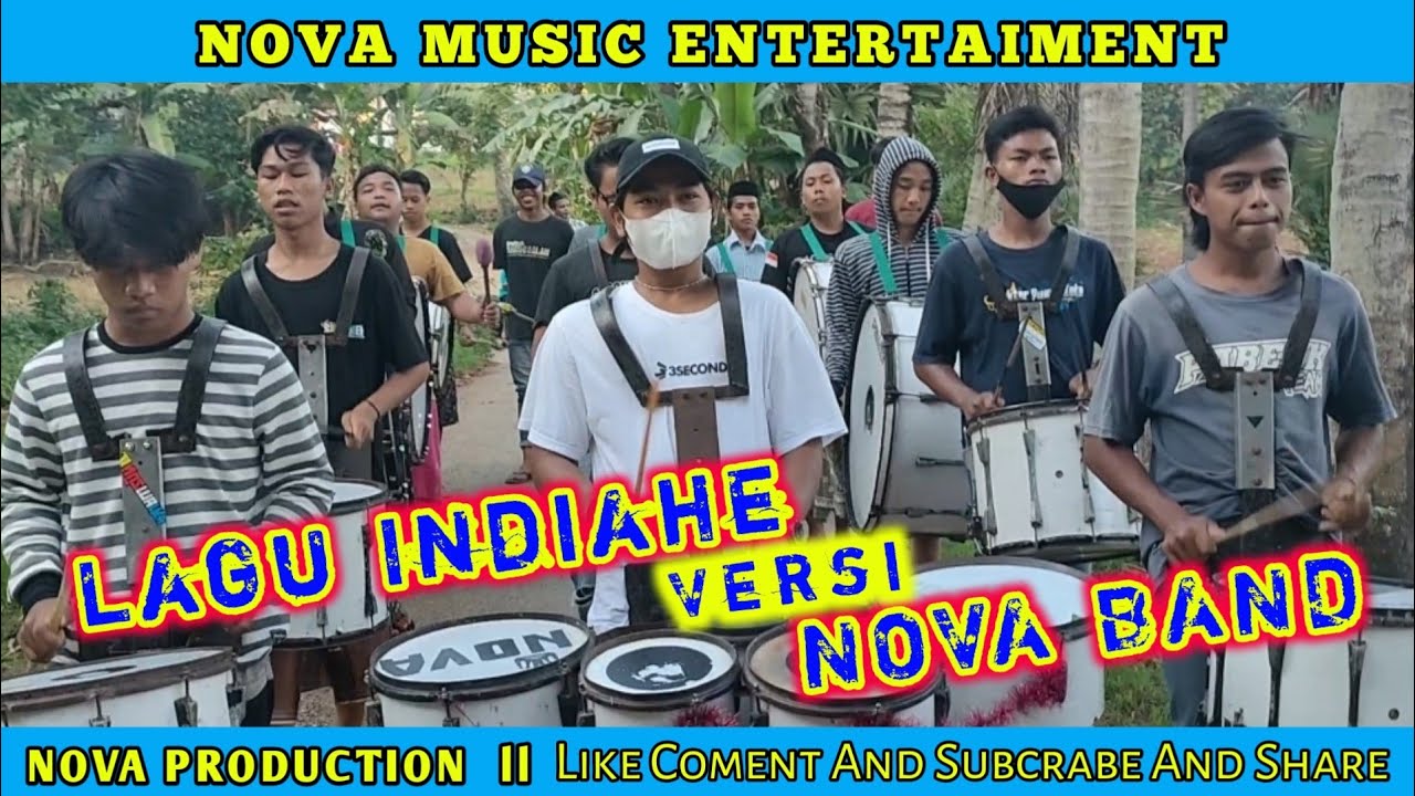Lagu Jalan India versi Latihan Drumband Nova Band Lenteng Barat