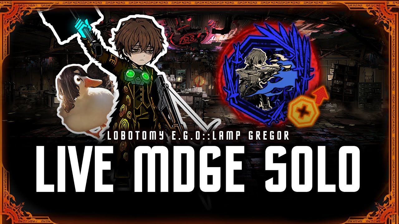 [Limbus Company] The Beast of the MD6E Solo LIVE #18 (ft. Lobotomy E.G.O::Lamp Gregor)