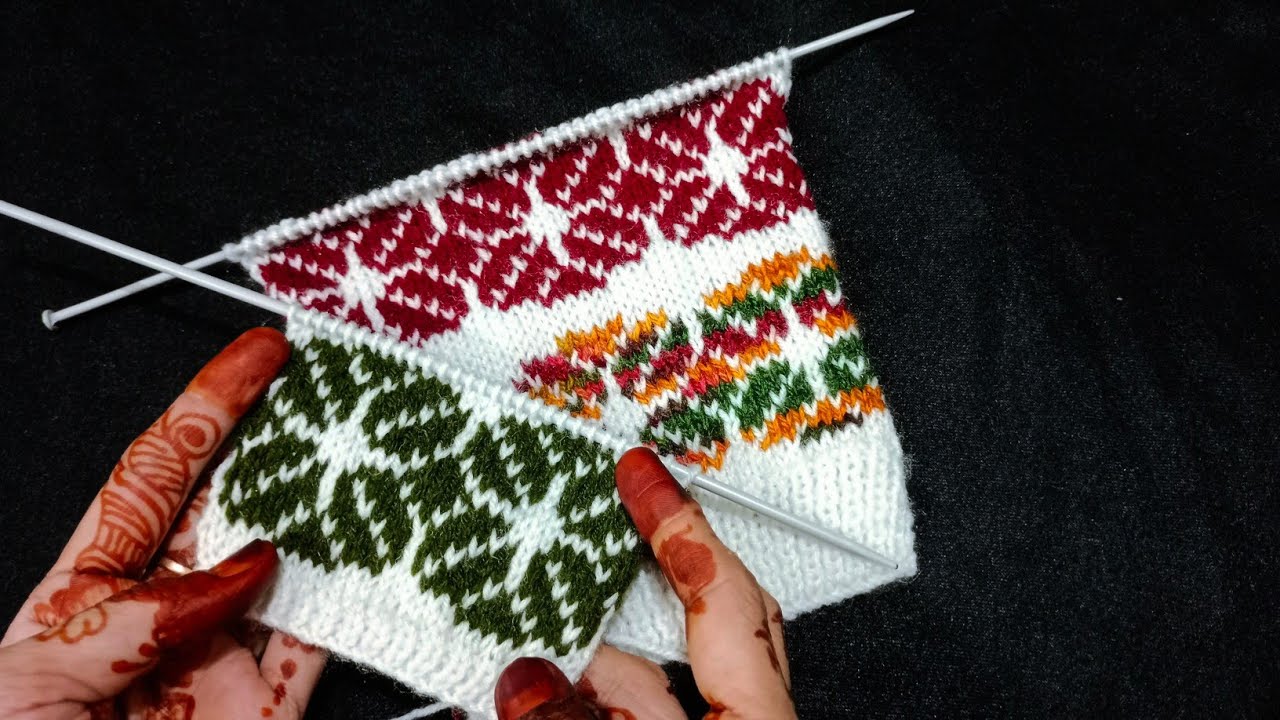 Knitting Graph Pattern #162 | Flower 🌼 Sweater Graph Design