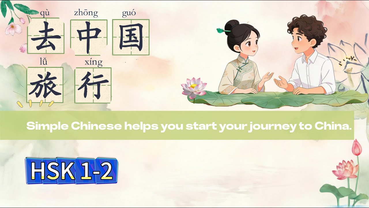 HSK1-2 | First Time Traveling to China? Here's What You Need to Know!第一次去中国旅行？你需要知道这些！