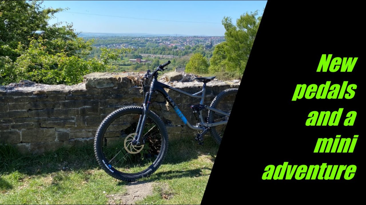 New pedals and mini adventure on the Marin Alpine Trail 7!