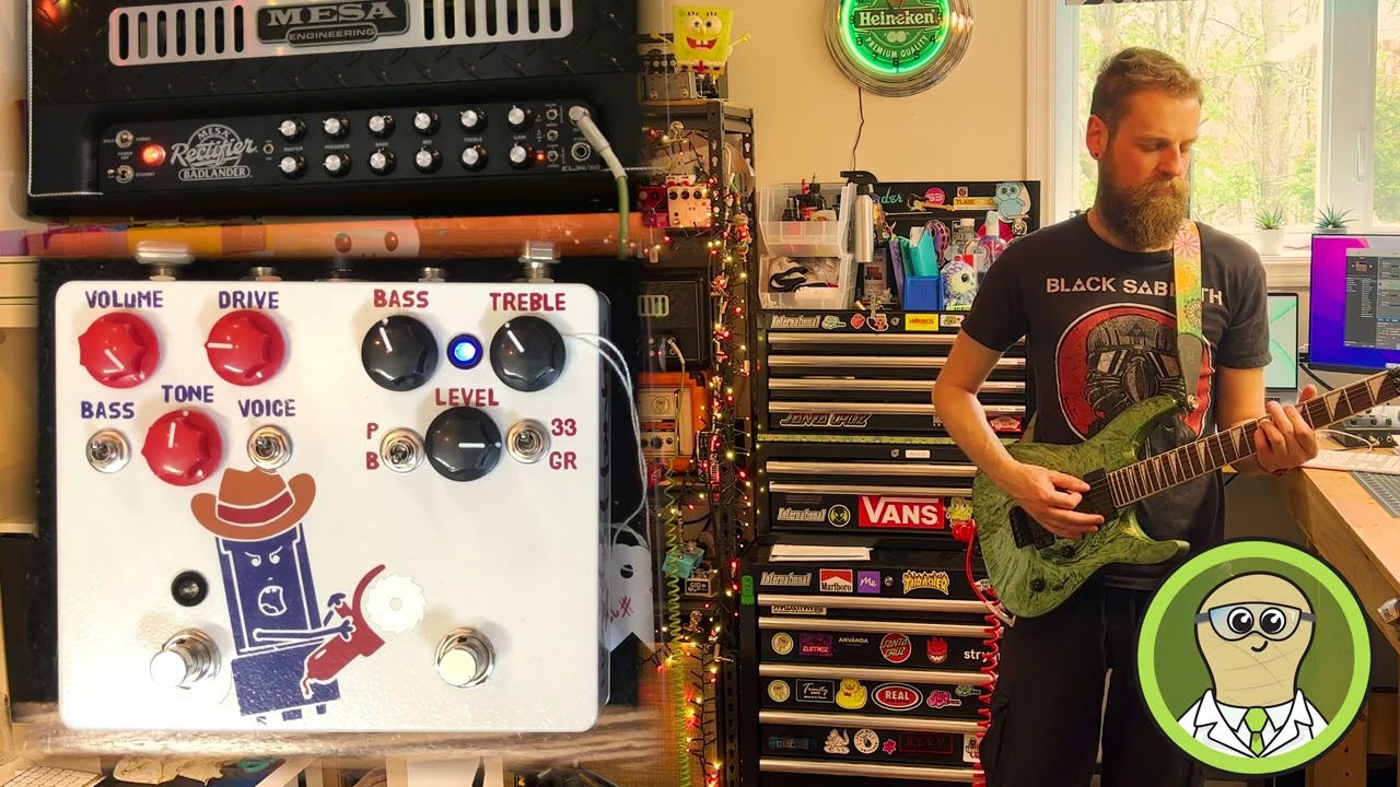 GUP Tech Mad Honker - Howdy Honker Edition - Jackson SL3MG and Mesa Boogie Badlander 50