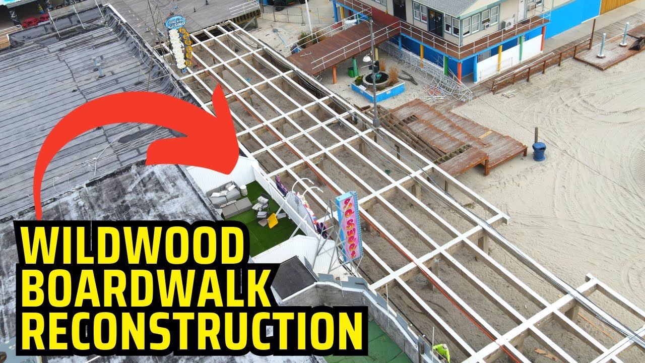 Wildwood Boardwalk Reconstruction Update Dec 23