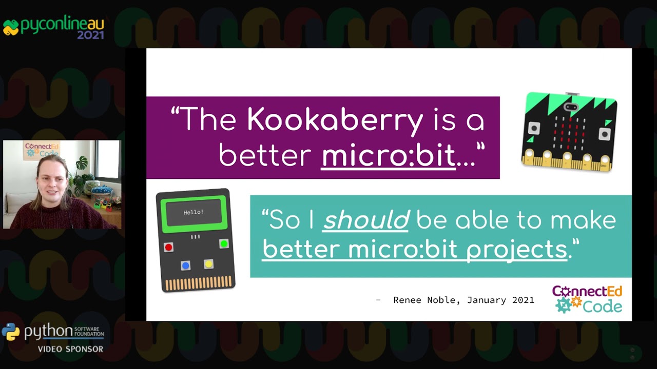 "Get Kookin’ With Kookaberry" - Renee Noble (PyConline AU 2021)