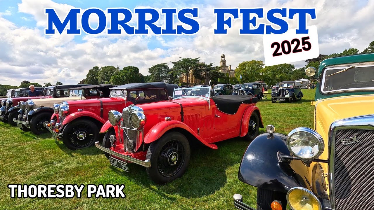 Morris Fest 2025 - Classic Car Event - Thoresby Park - Nottinghamshire 