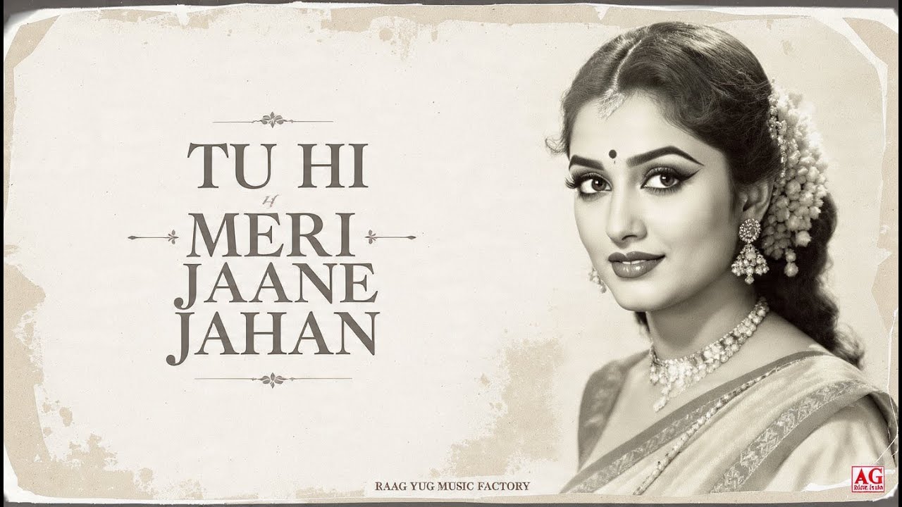 Tu Hi Meri Jaane Jahan | 70s Evergreen Hindi  Song | Retro Album Classic | Raag Yug Music Factory
