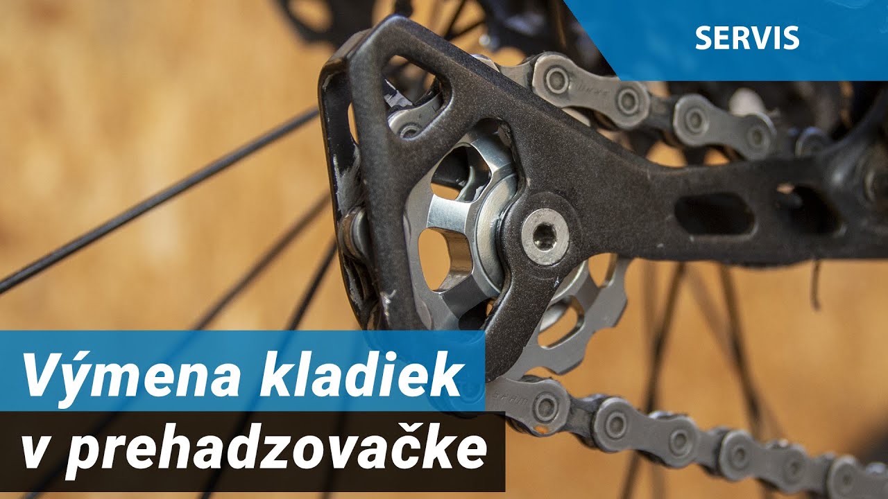 Výmena kladiek v prehadzovačke