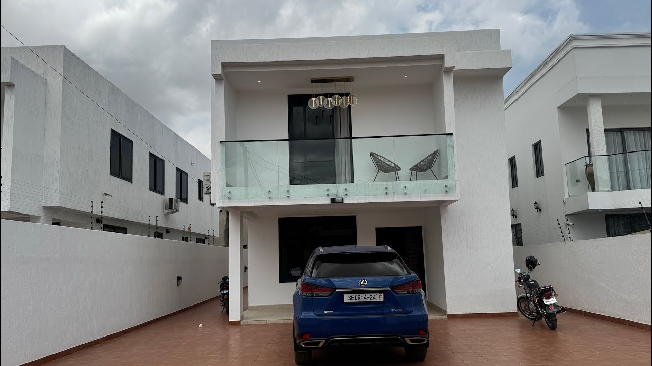 Fully Furnished 4 bedrooms at East Legon Hills for sale || Tour  233 || 📞+233503373419
