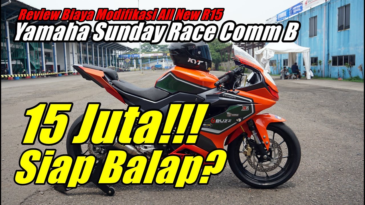 Biaya Modif R15 V3 Spek Balap Komunitas | BalapMotor.TV