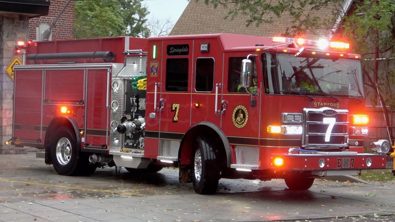 Stamford FD *NEW* Engine 7 Responding