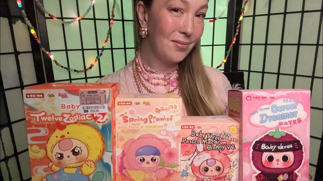 ASMR | Opening the Sweetest Little Blind Boxes🌺