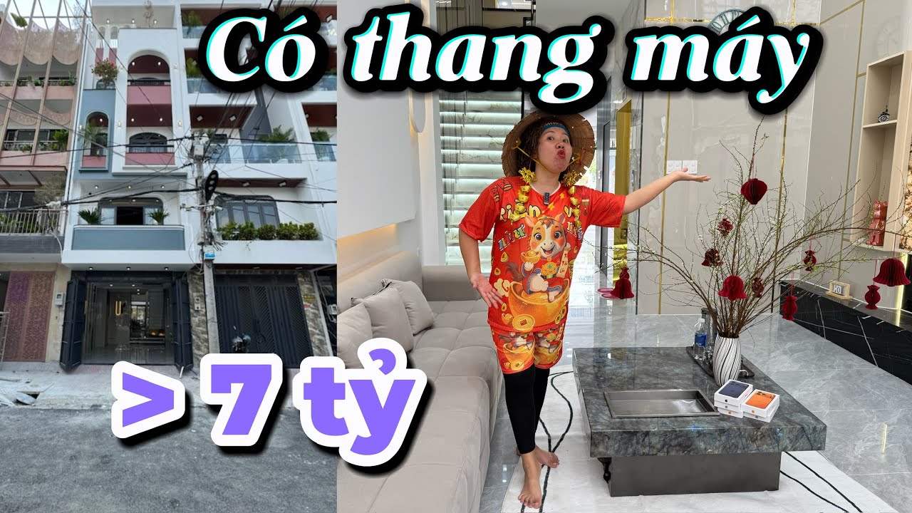 Có thang máy vừa đẹp vừa rẻ hơn 7 tỷ , thiết kế lung linh 