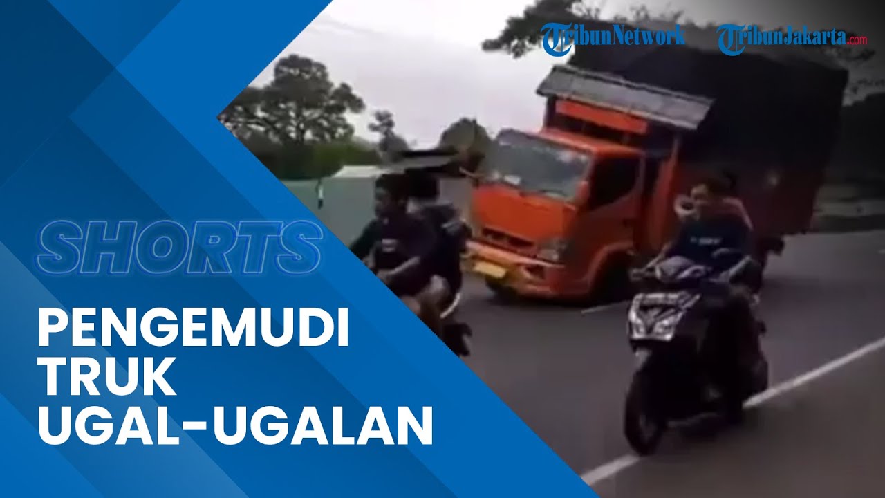 Viral Video Pengemudi Truk Ugal-ugalan di Jalan Raya, Oleng Hingga Angkat Ban Kiri dan Kanan