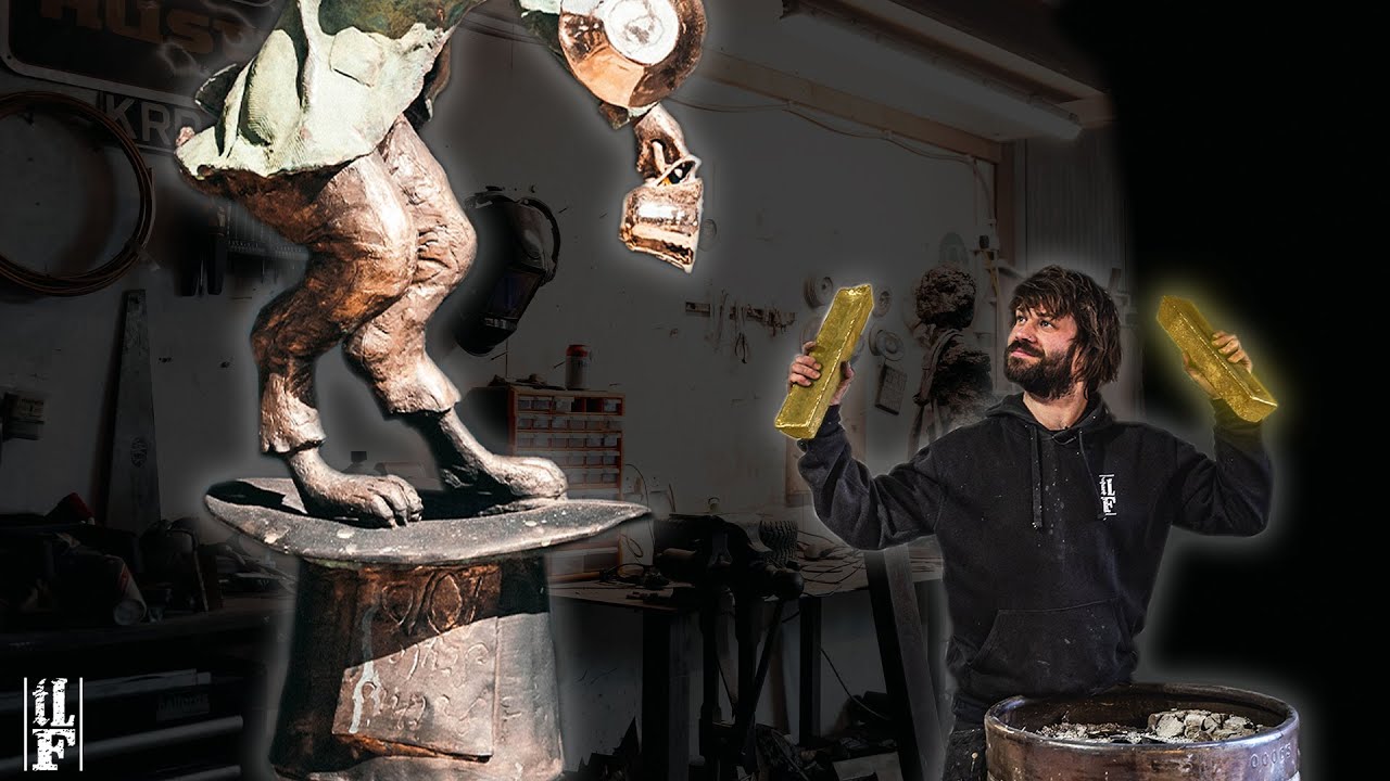 Bronze Casting GIANT Sculptures!