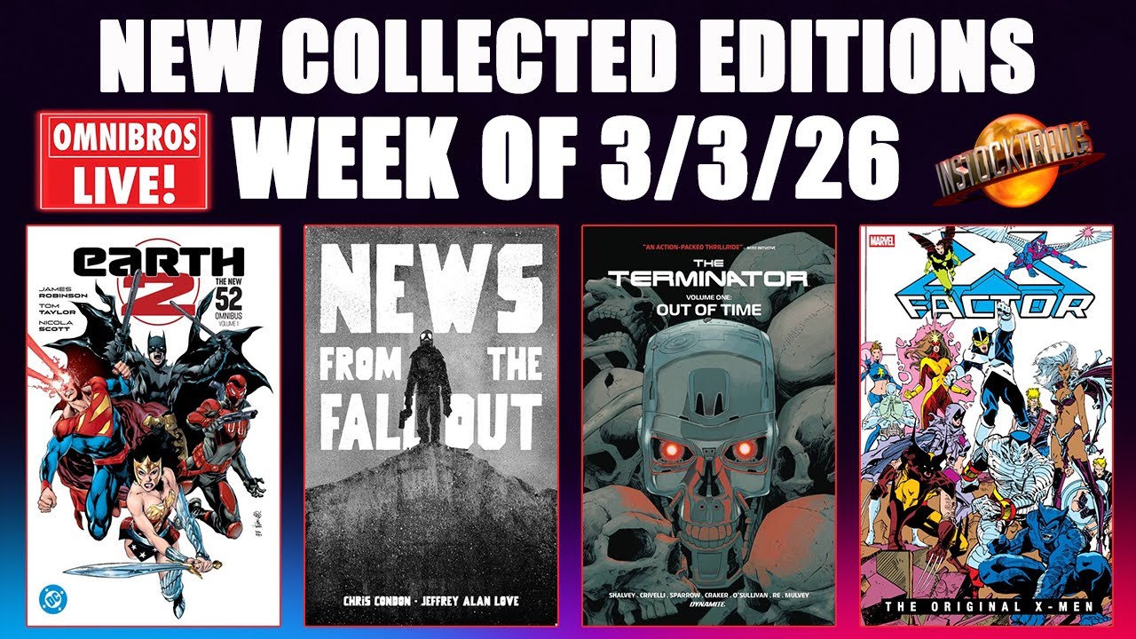 Earth 2 New 52 Omnibus! | New Collected Editions | Omnibros Live!