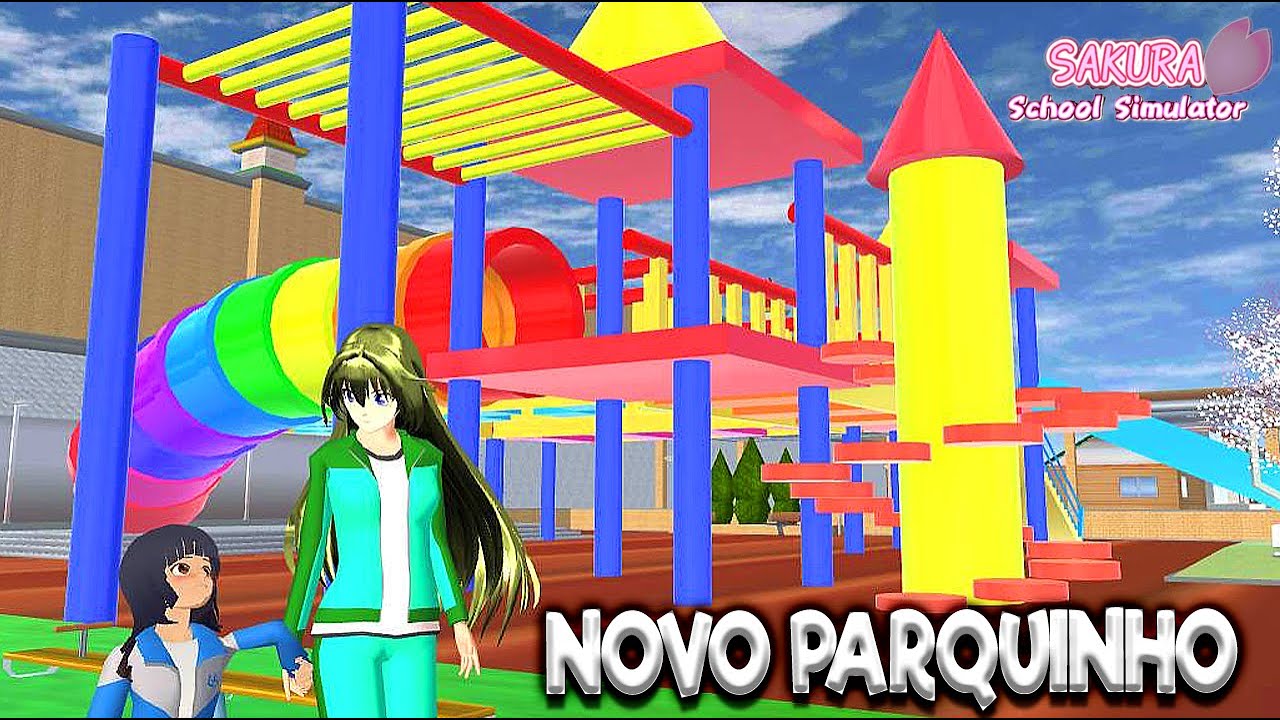 NOVO PARQUINHO em SAKURA SCHOOL SIMULATOR