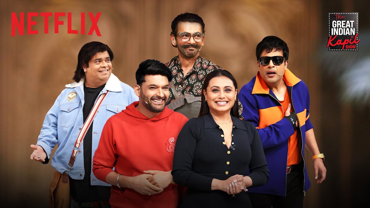 Kapil ke Show par Rani Mukerji = Full Royal Entry 👑🔥| TGIKS | Netflix India