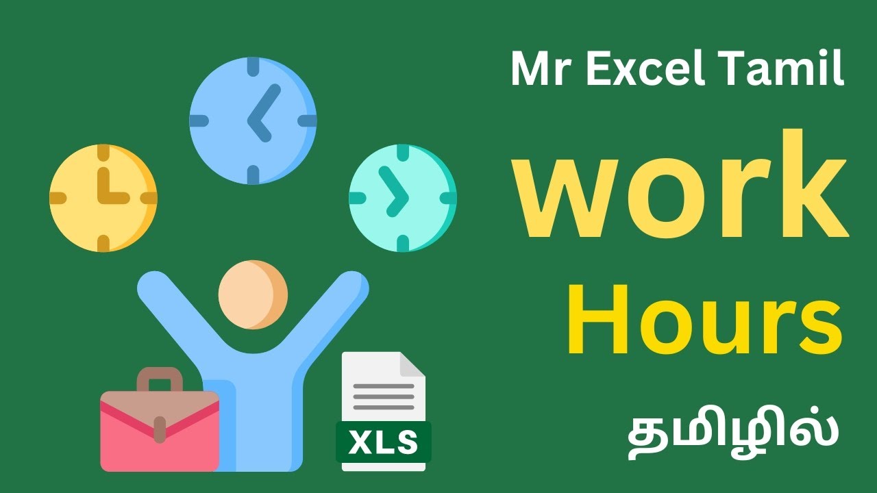 Excel Work Hours Calculator: Boost Your Productivity with Simple Formulas! in Tamil