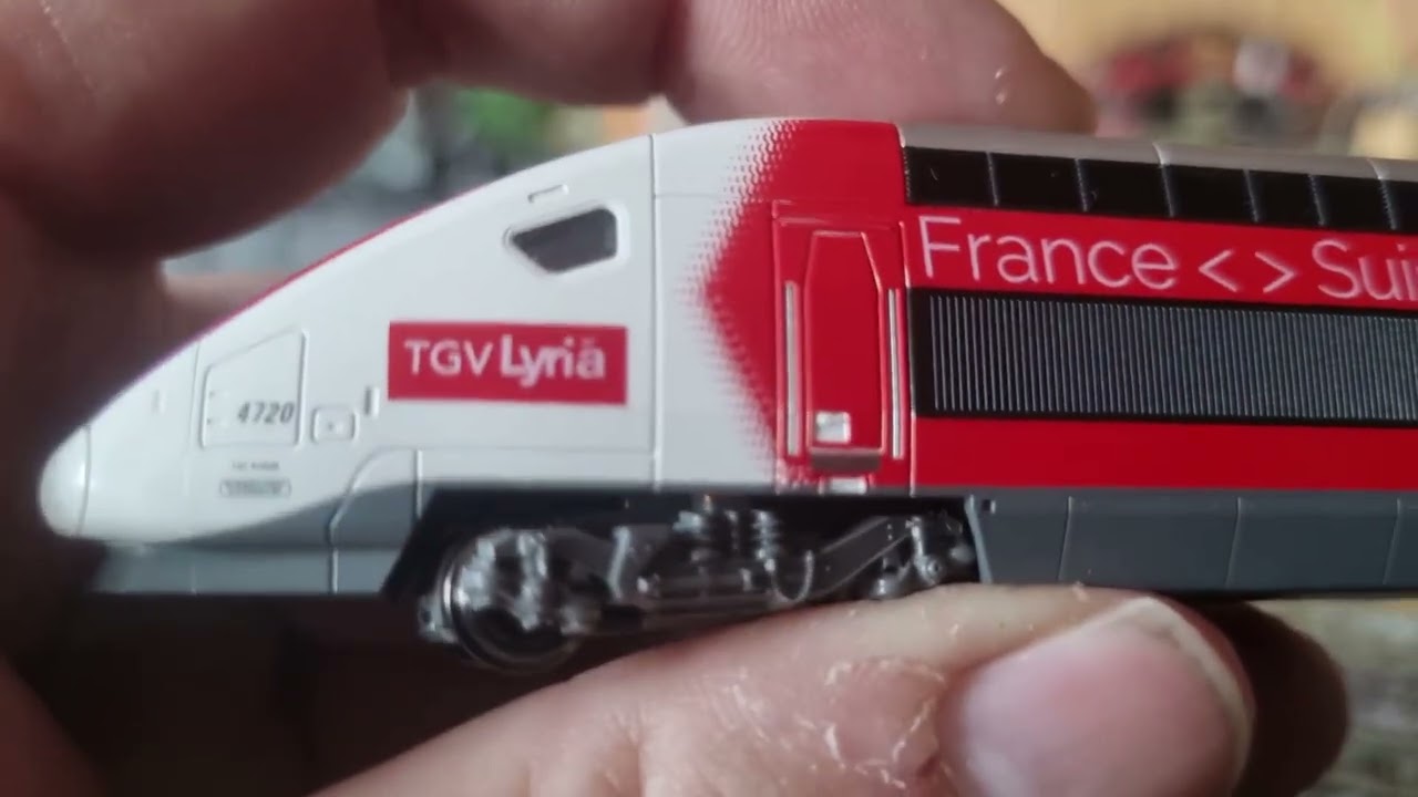 KATO TGV Lyria Duplex10-1762  unboxing