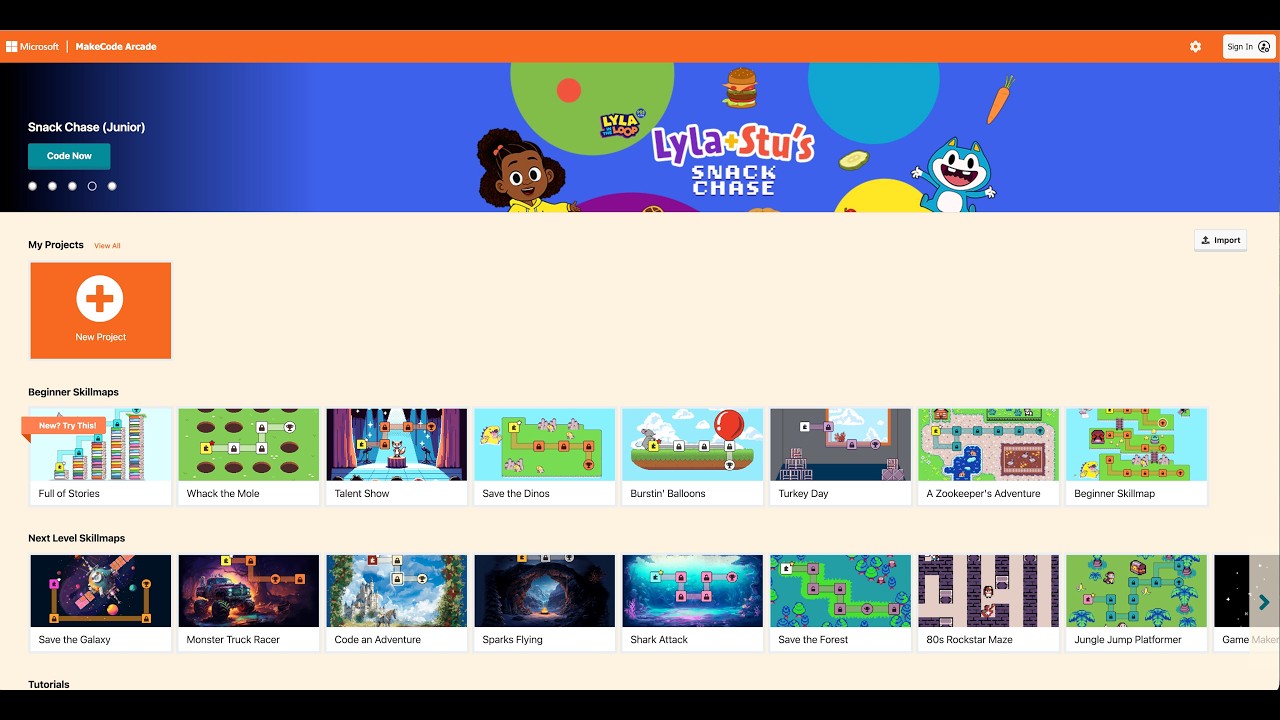 Day 3 Clip 4 Virtual Festival 2024 : MakeCode Arcade