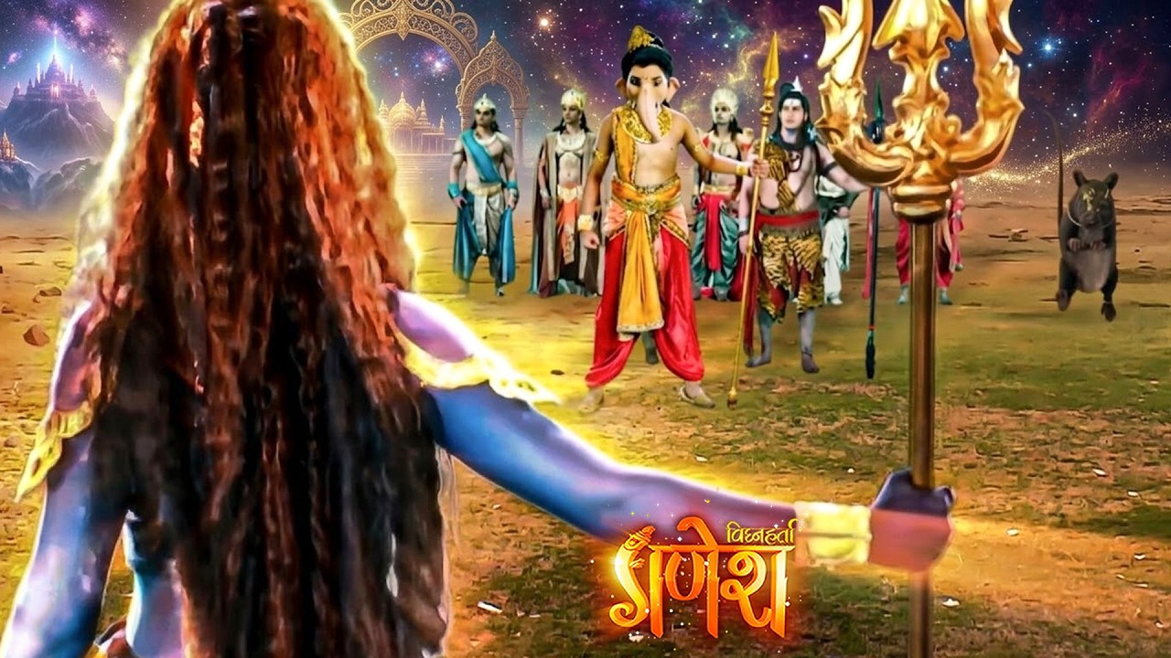 क्यों अपनी ही माता स्वरूप माँ काली के सामने युद्ध के लिए खड़े हो गए गणेश जी? Vignaharta Ganesh 575