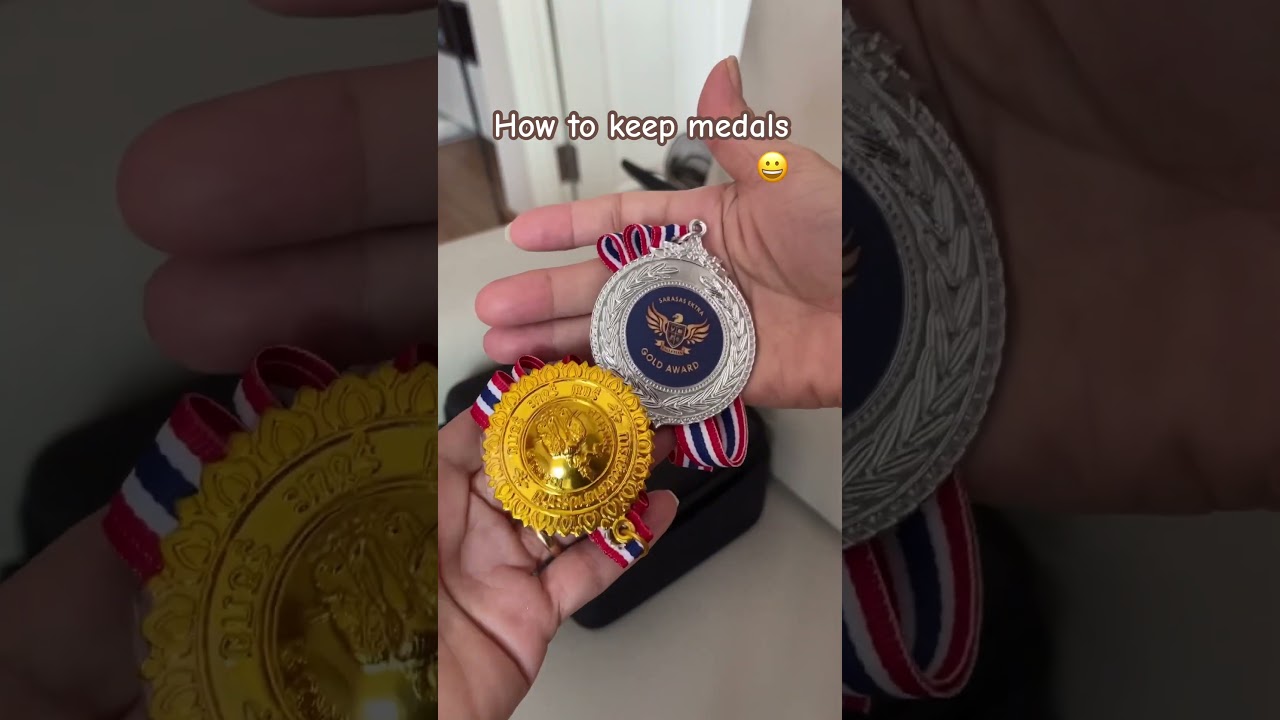 HOW TO KEEP MEDALS Properly #medals #collection #shortsfeed #youtubeshorts #shortsvideo