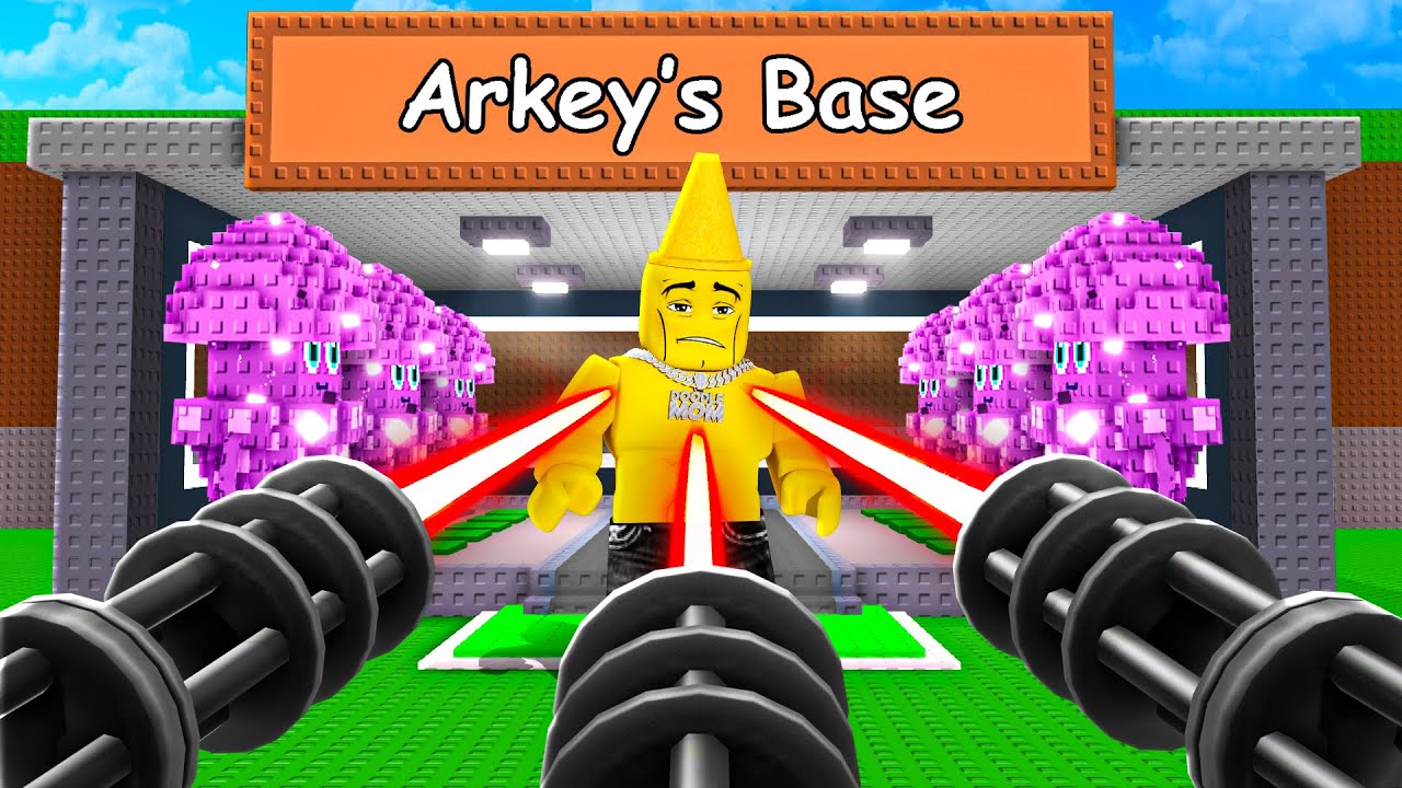 I Created OP SENTRY TURRET To Protect My Brainrots (Steal A Brainrot)