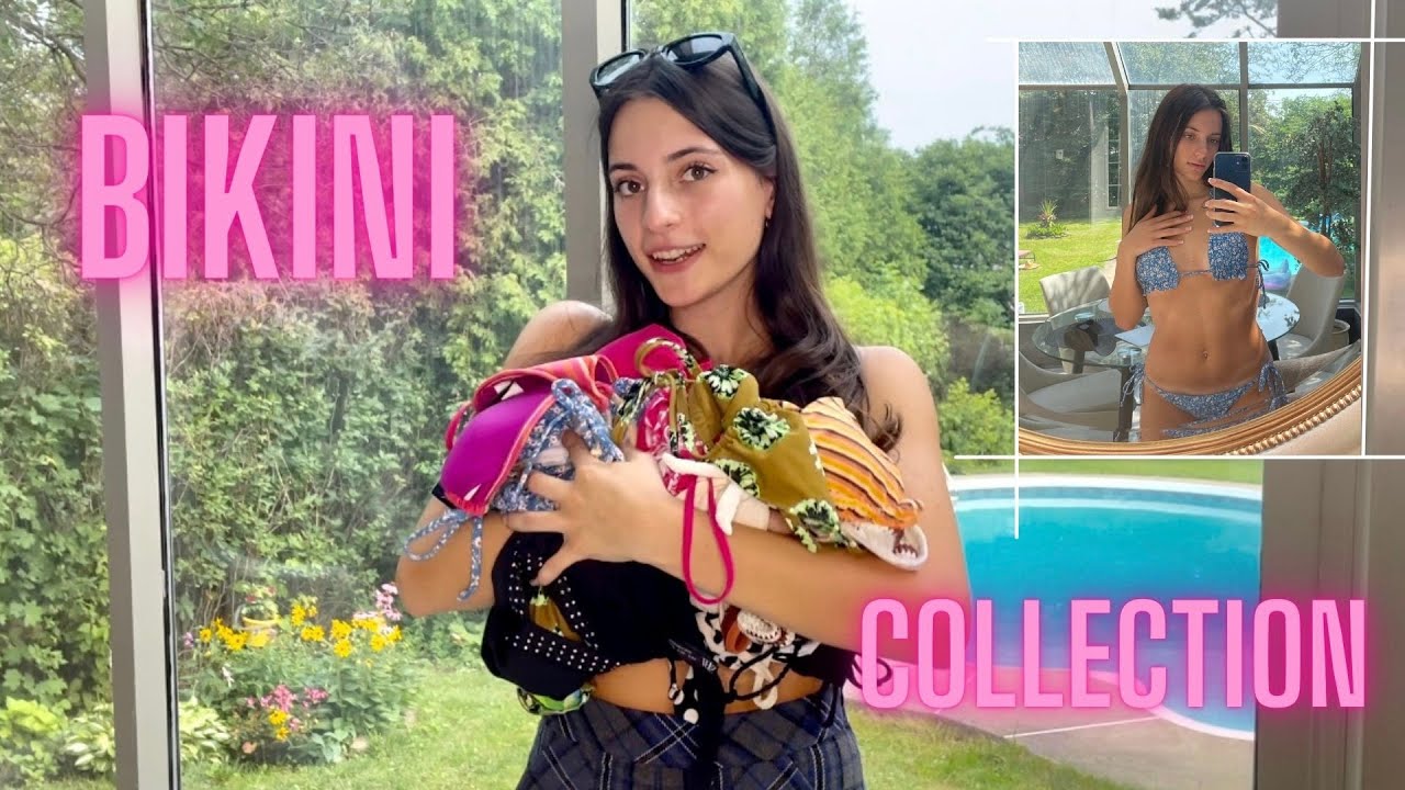 MY BIKINI COLLECTION FOR SUMMER 2021 | ZARA, MANGO, RALPH LAUREN.. try on haul