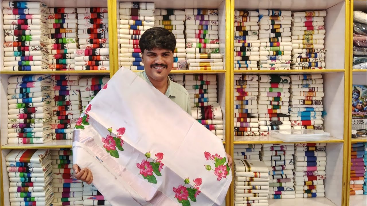 Traditional collections restocked. C.kannan handlooms kuthampully .Contact 8075907749 📱7012936157