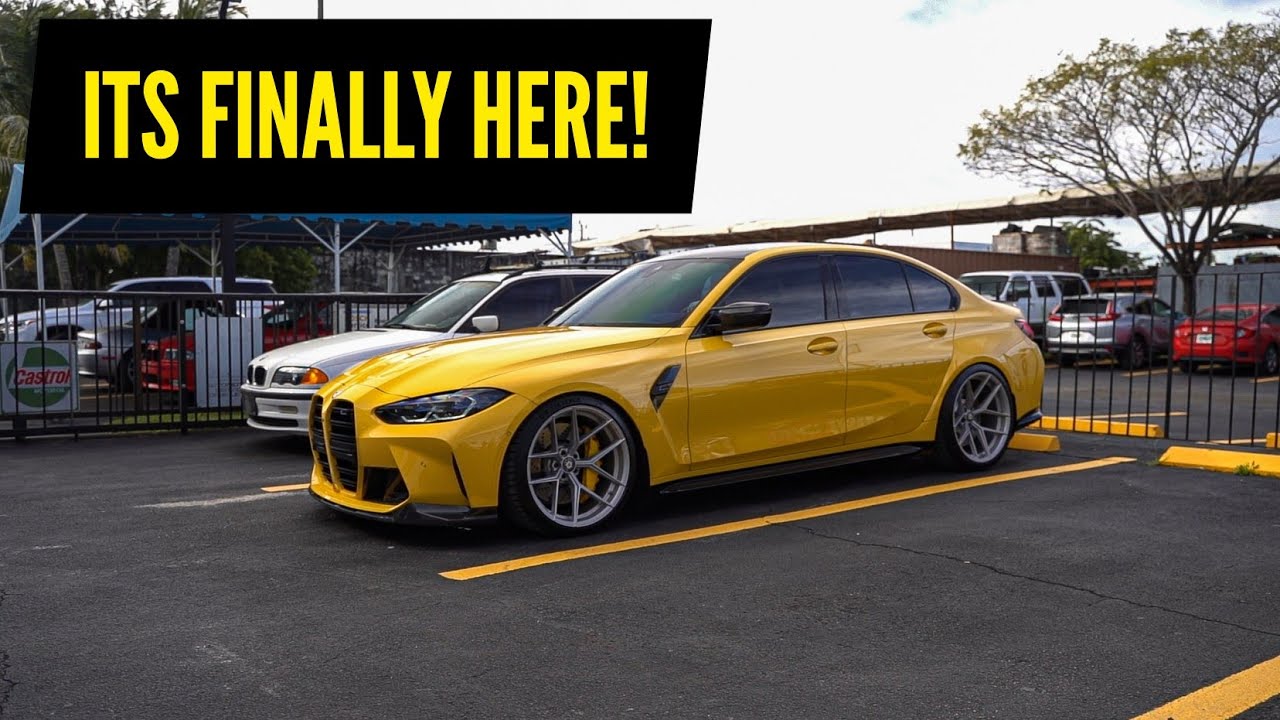 2022 INDIVIDUAL SPEED YELLOW G80 M3 With Silverstone Carbon Bucket Seats
