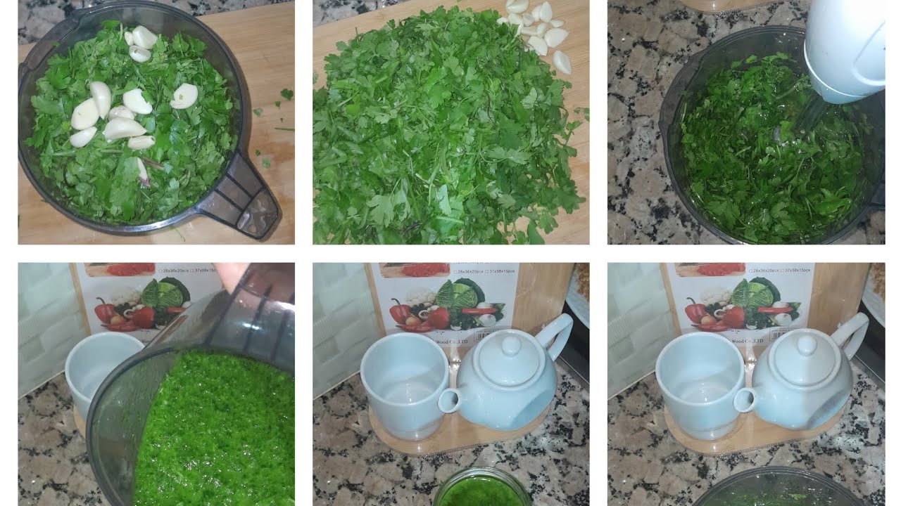 خلطة بربيع وتومة 🧄متعدد الاستعمال غيسهل عليك الوقت في المطبخ من ضمن تحضيرات رمضان 🌜مطبخ_أسومة 