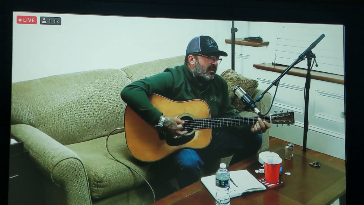 Aaron Lewis Live from the Couch - Cover Me Up - Morgan Wallen / Jason Isbell cover Acoustic