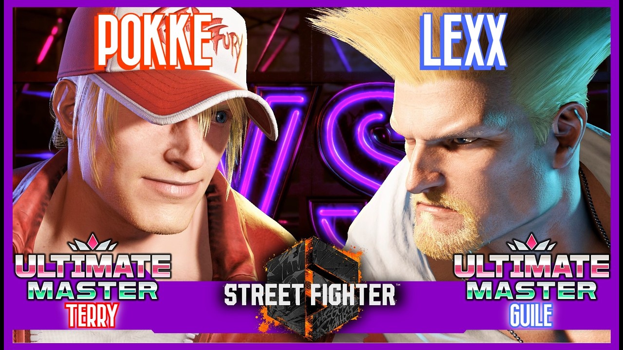 SF6 Match ♦ POKKE (Terry) 🆚 LEXX (Guile) ♦ High level matches
