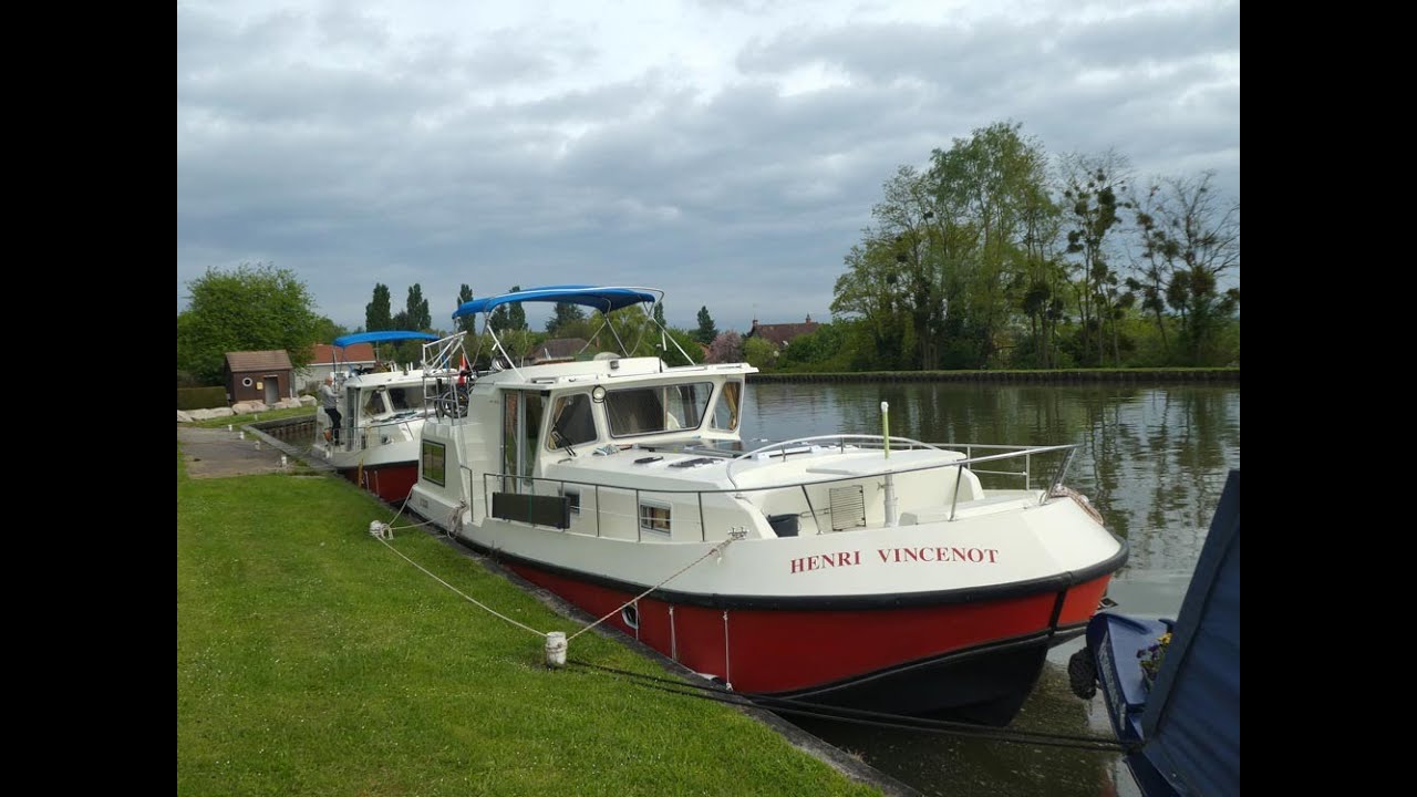 Hausboot-Ferien Burgund 2018