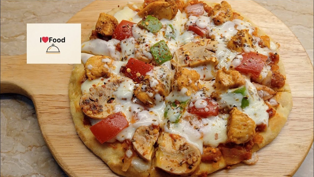 Easy Pan Pizza At Home|No Yeast No Oven Pan Pizza At Home|Best Pan Pizza At Home.