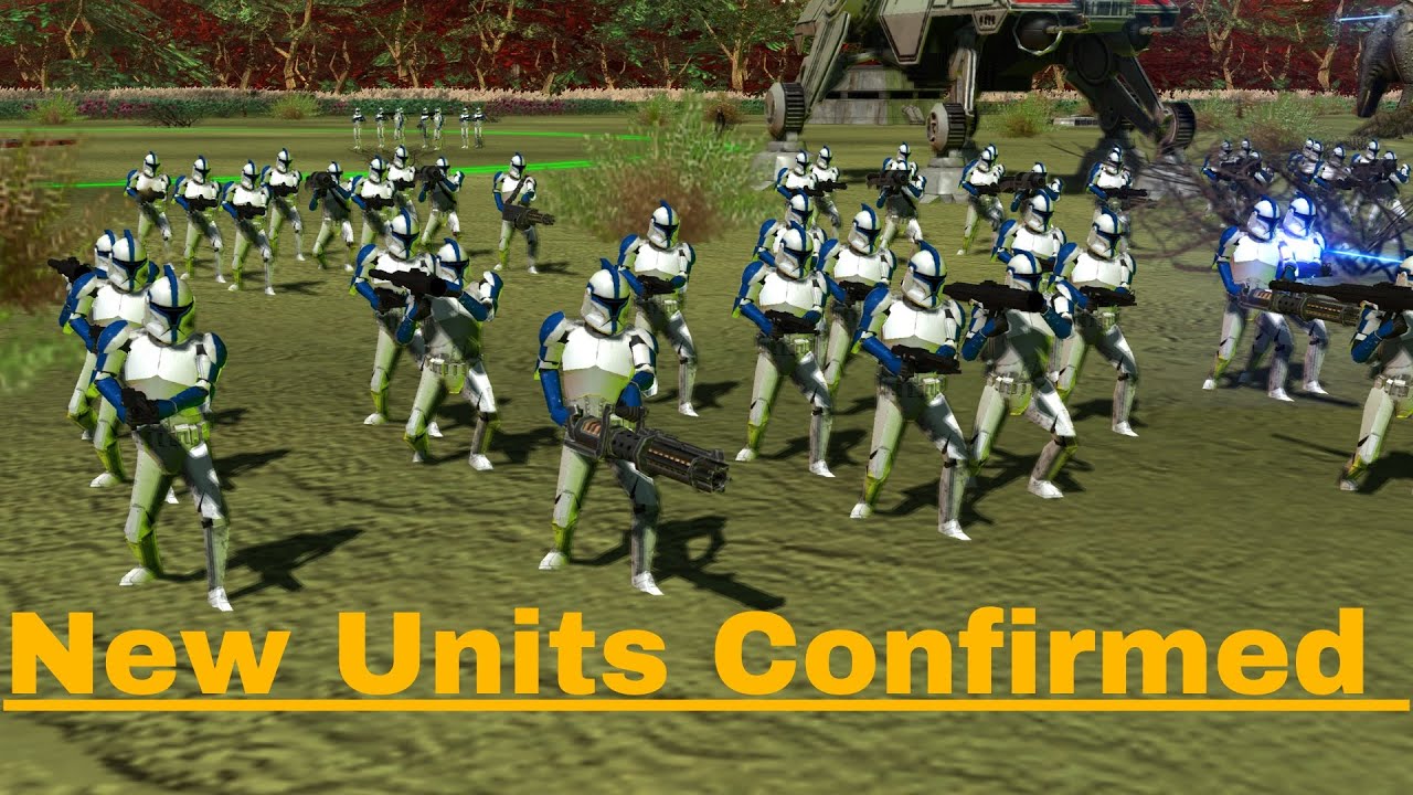 New Units Confirmed! Awakening of the Clone Wars