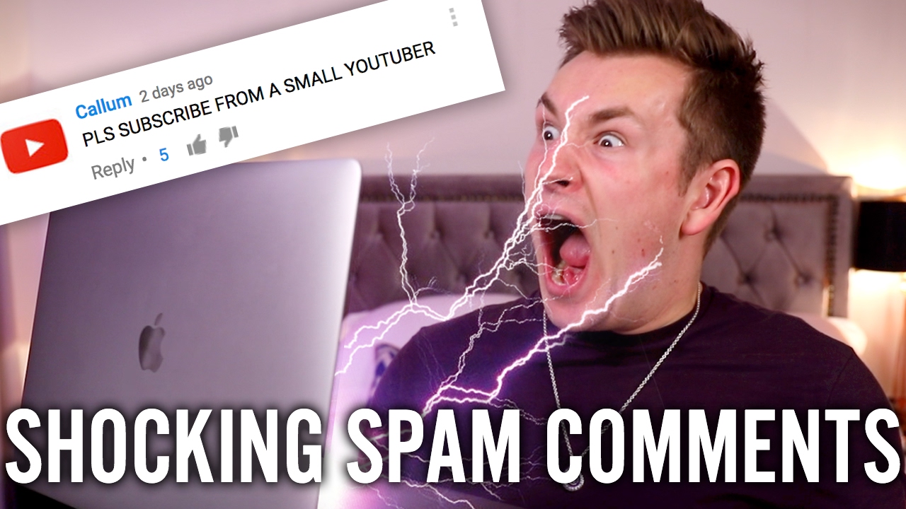 SHOCKING SPAM COMMENTS GAME