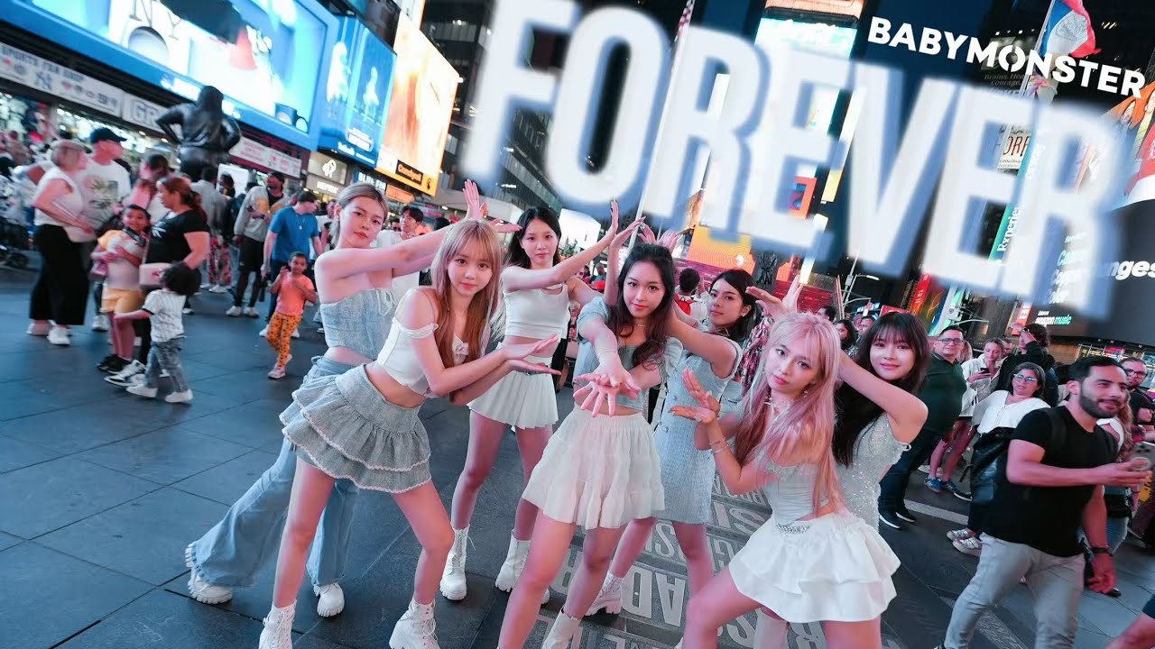 [KPOP IN PUBLIC | TIMES SQUARE] BABYMONSTER 베이비몬스터 'FOREVER' | DANCE COVER | ONE TAKE