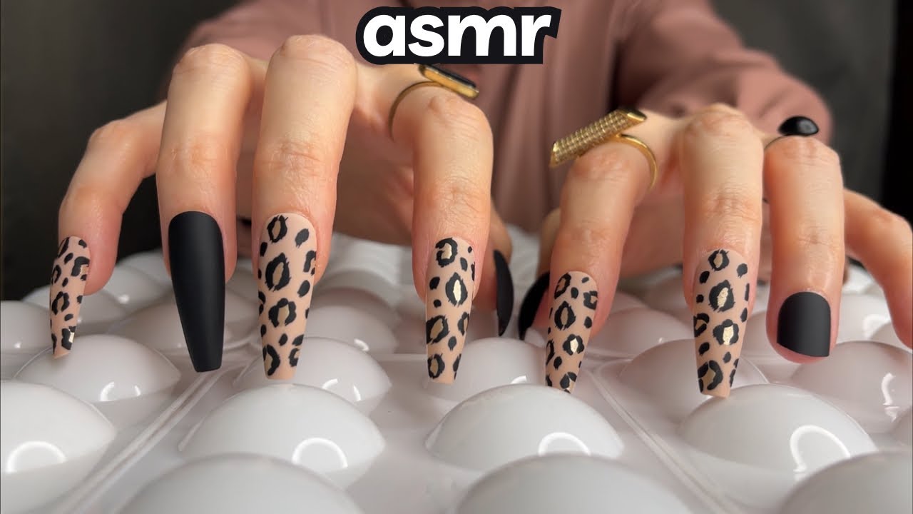 ASMR 🖤 Tapping Plastic Bubble Trays! * No Talking * ASMRVilla