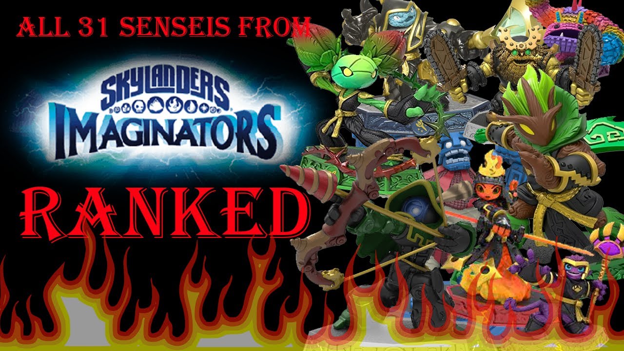 ALL 31 Senseis From Skylanders Imaginators RANKED From WORST To BEST!