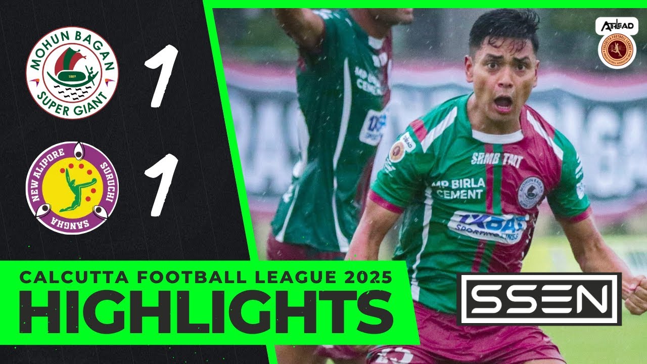 Mohun Bagan 1-1 Suruchi Sangha | Highlights | Calcutta Football League 2025 @SSEN