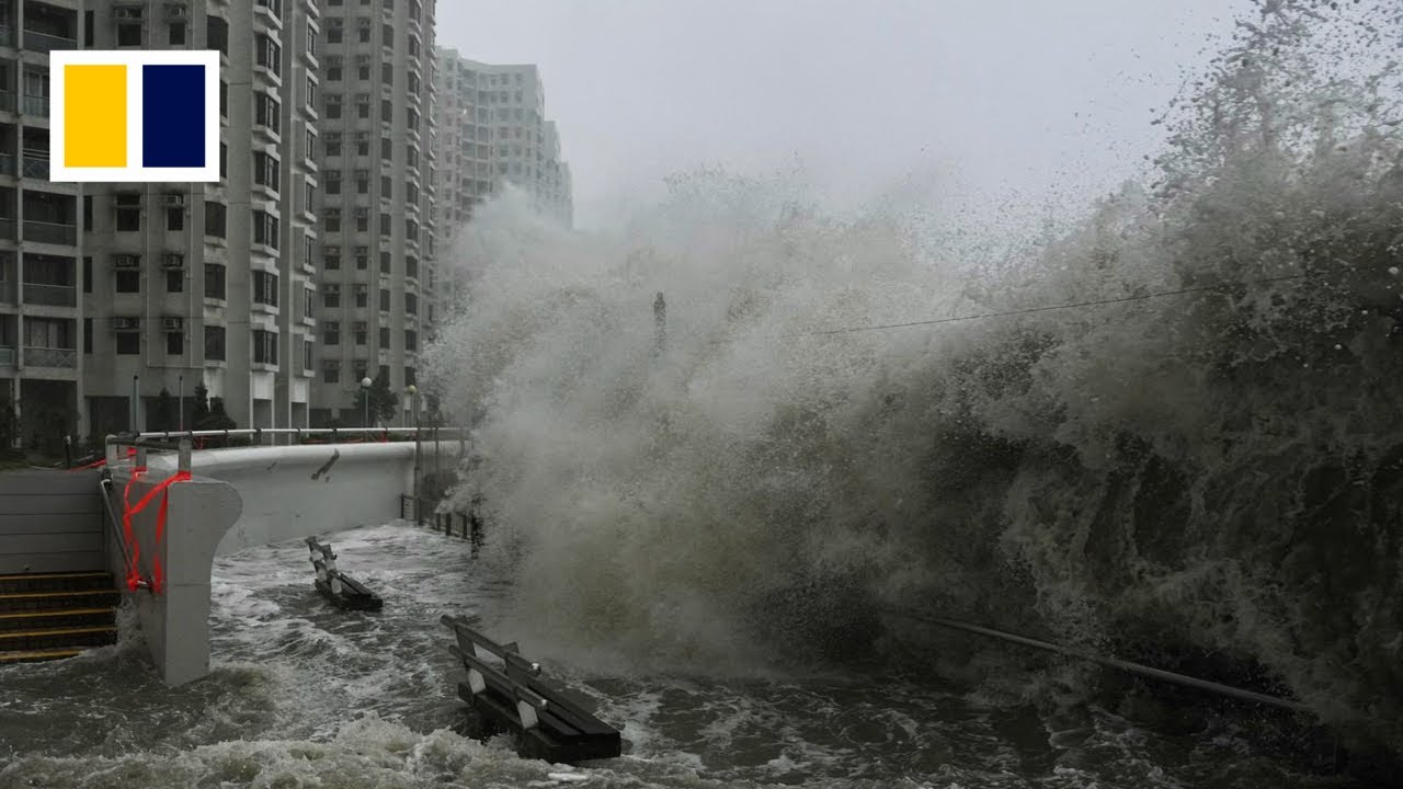 LIVE: Super Typhoon Ragasa hits Hong Kong
