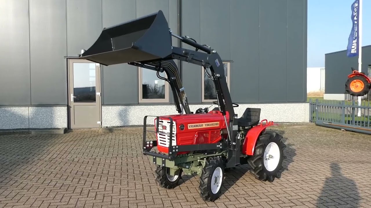 Yanmar YM1401 4wd / 935 Draaiuren / Voorlader