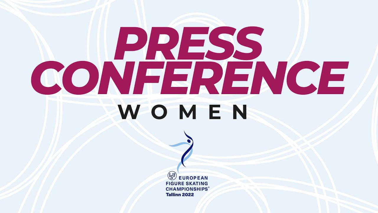Small Medals & Press Conference | Women Short Program | ISU European Figure Skating Champs 2022