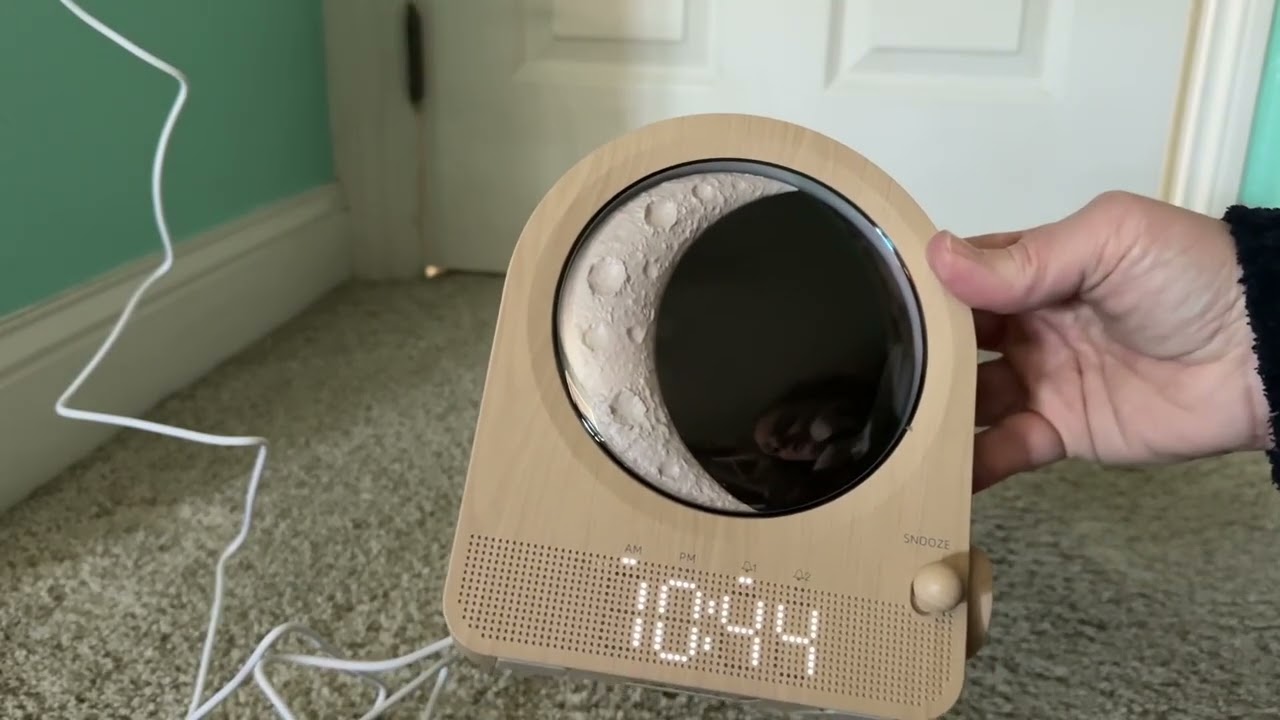Check out my review on this wake-up light alarm clock