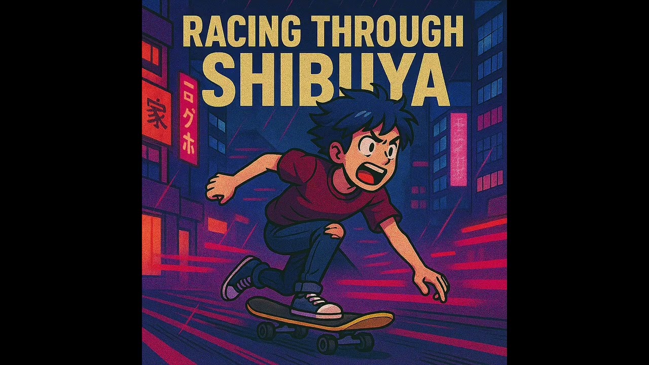 Racing Through Shibuya - upbeat emo pop-punk