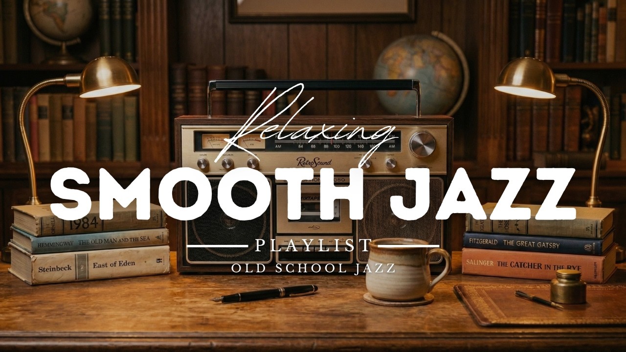 Smooth Jazz Saxophone Vibes | Old School Jazz for Relaxation, Study & Sleep