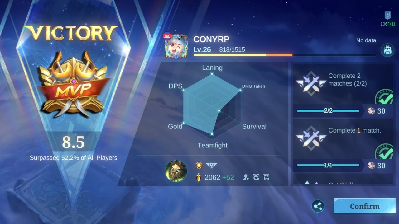 STAR +1! Mythic 12/25 Unlocked with Clean MVP Performance! ⭐📈 | MLBB