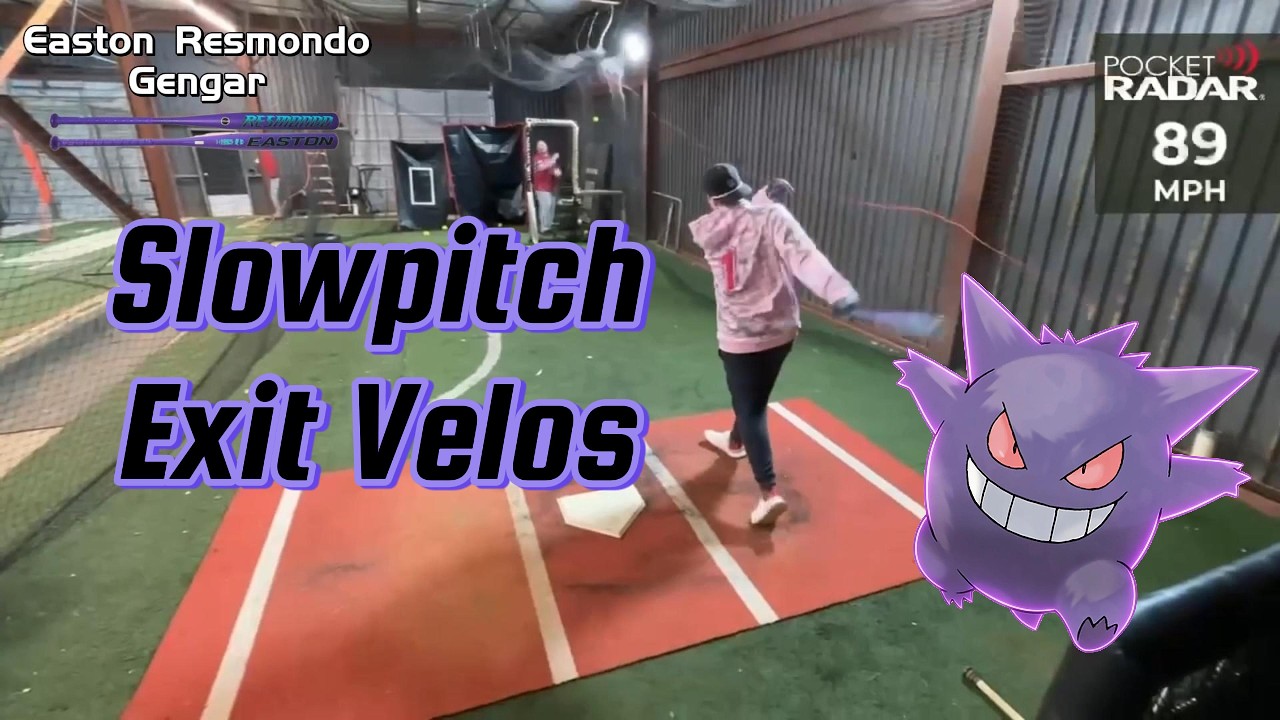 Slowpitch Softball Bat Exit Velos | Batting Practice